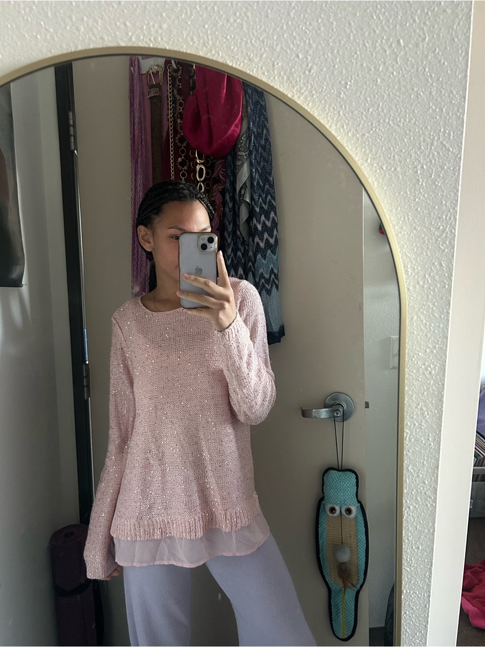 Faded Glory coquette mermaid sweater